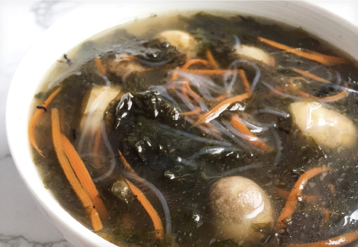 GIFT IDEA 每日一湯 (紫菜粉絲草菇湯)