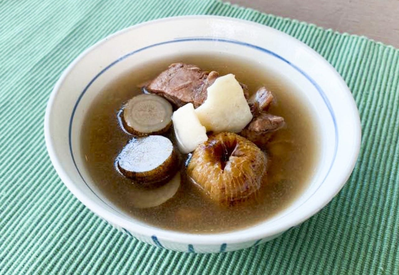 【每日一湯】煲湯教學 – [牛蒡芡實蓮子百合豬𦟌湯]