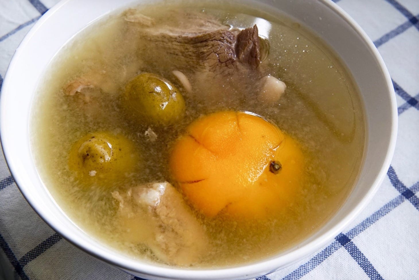 【每日一湯】煲湯教學 – [青欖桔餅瘦肉湯]