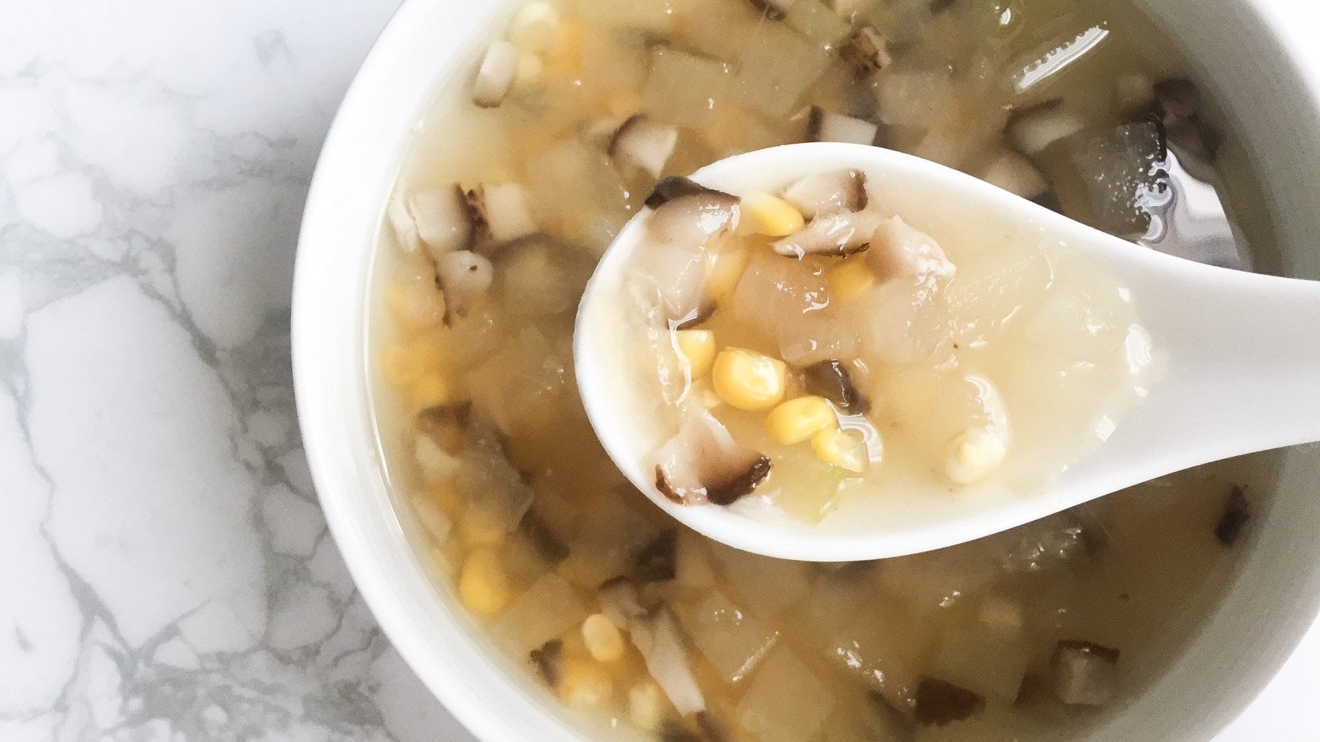 【每日一湯】煲湯教學 – [冬瓜香菇粟米湯]