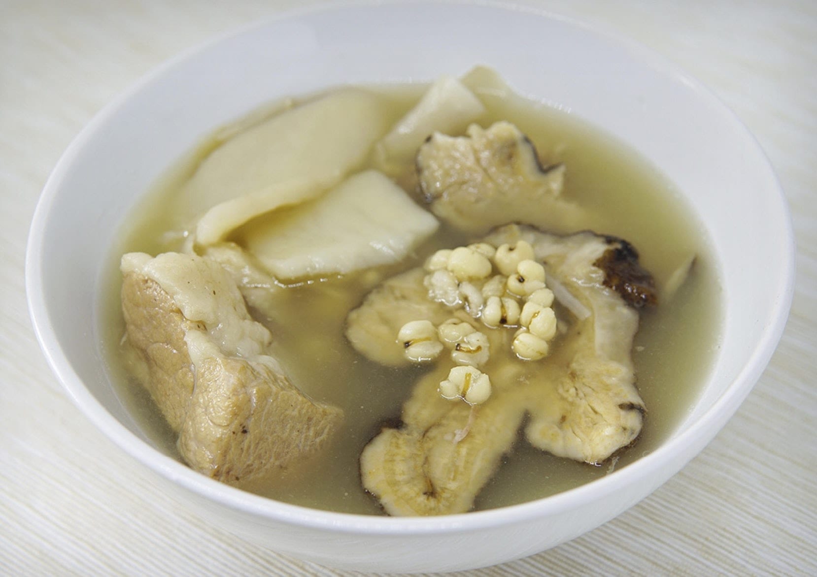 【每日一湯】春天湯水 – [淮山薏米豬𦟌湯]