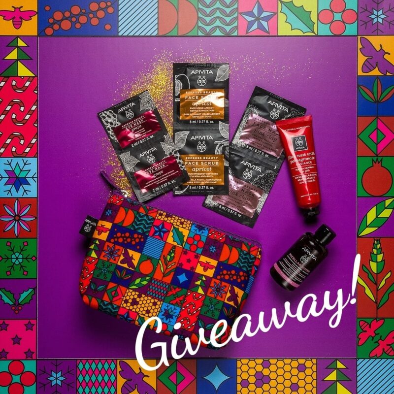 Apivita【玩遊戲 免費獲贈亮肌潔膚面膜連眼膜限量聖誕套裝 (活動截止日期12月1日)】